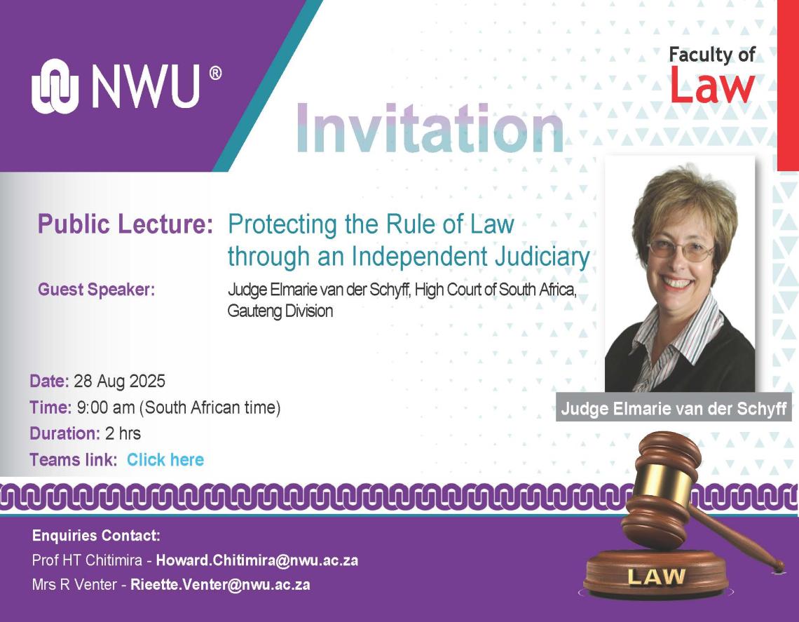 Judge Elmarie van der Schuyff